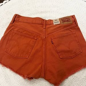 Levi’s shorts NWT! Size 30 burnt orange
